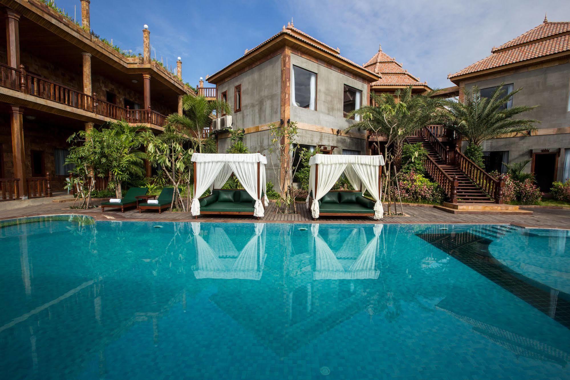 Model Temple Villa Siem Reap Extérieur photo